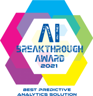 Breakthrough Award 2021 Best Predictive Analytics Solution